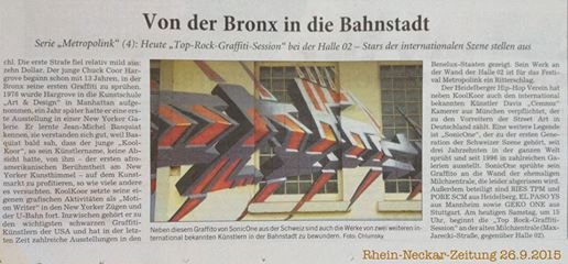 Metropolonink Street Art Festival 2016 Heidelberg (D)